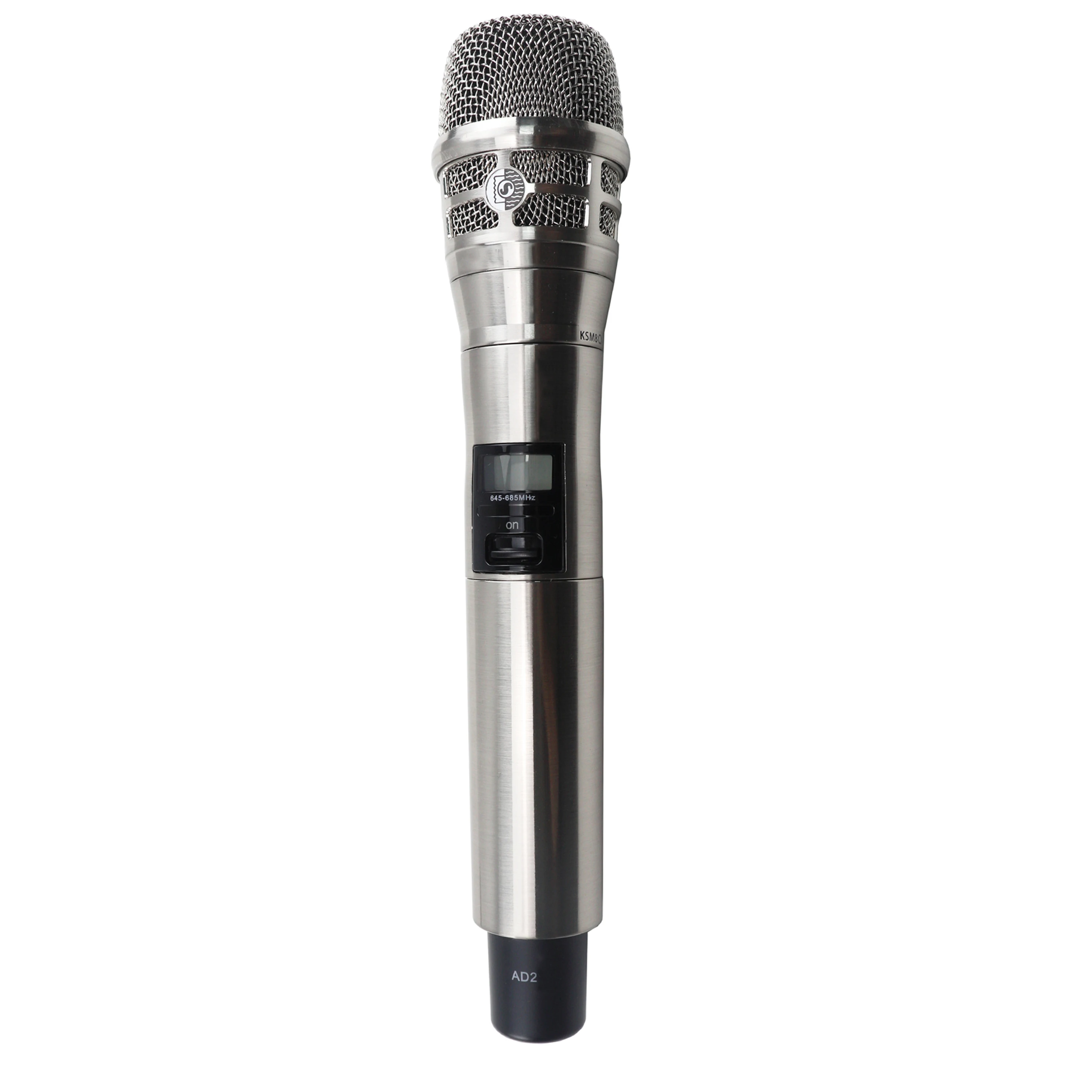 Moderno microfone portátil para ad4d, transmissor de microfone 645-695mhz