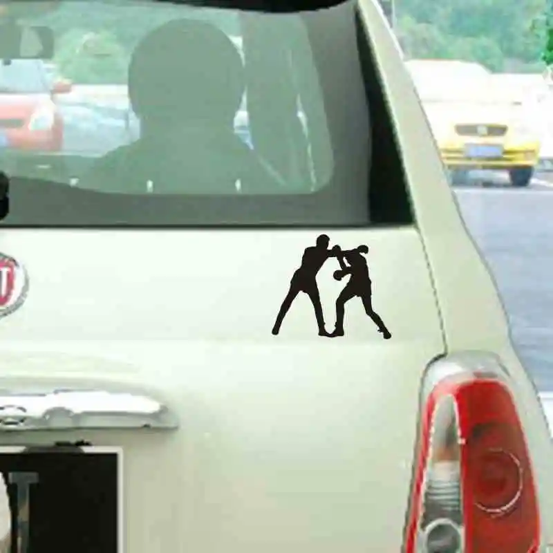 Боксерские перчатки Стикеры удар боксер Игрушечная машина наклейка Бесплатная