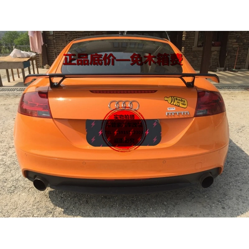 Универсальный стильный задний спойлер из углеродного волокна для Audi A3 S3 A4 A5 A6 A7