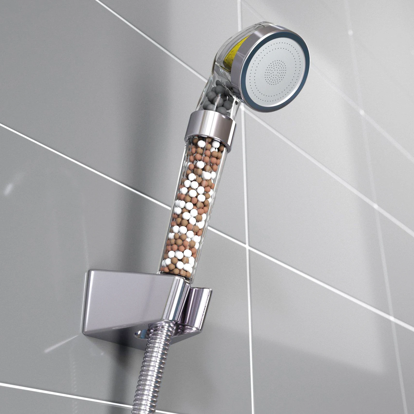 

Handheld Filtered Shower Head Deluxe Handheld Lemon Scent Sprayer Filter