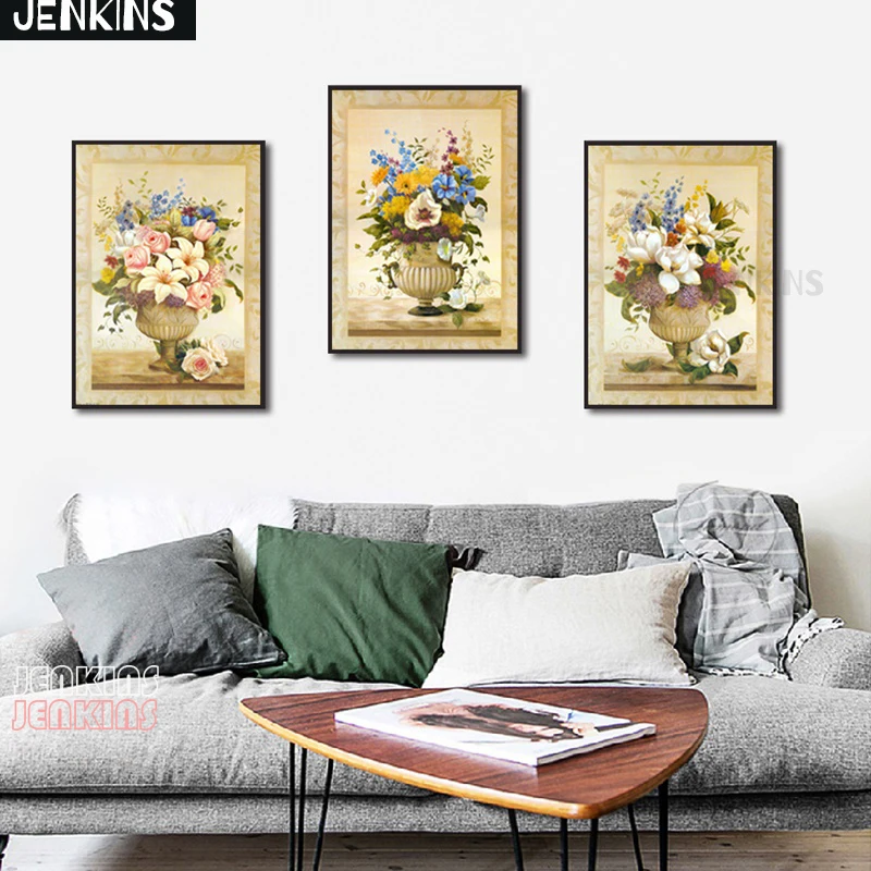 

Canvas Painting Letters Plants Minimalist Hanging Wall Art Nordic Style Decor Pictures For Living Room Bedroom Home Decor