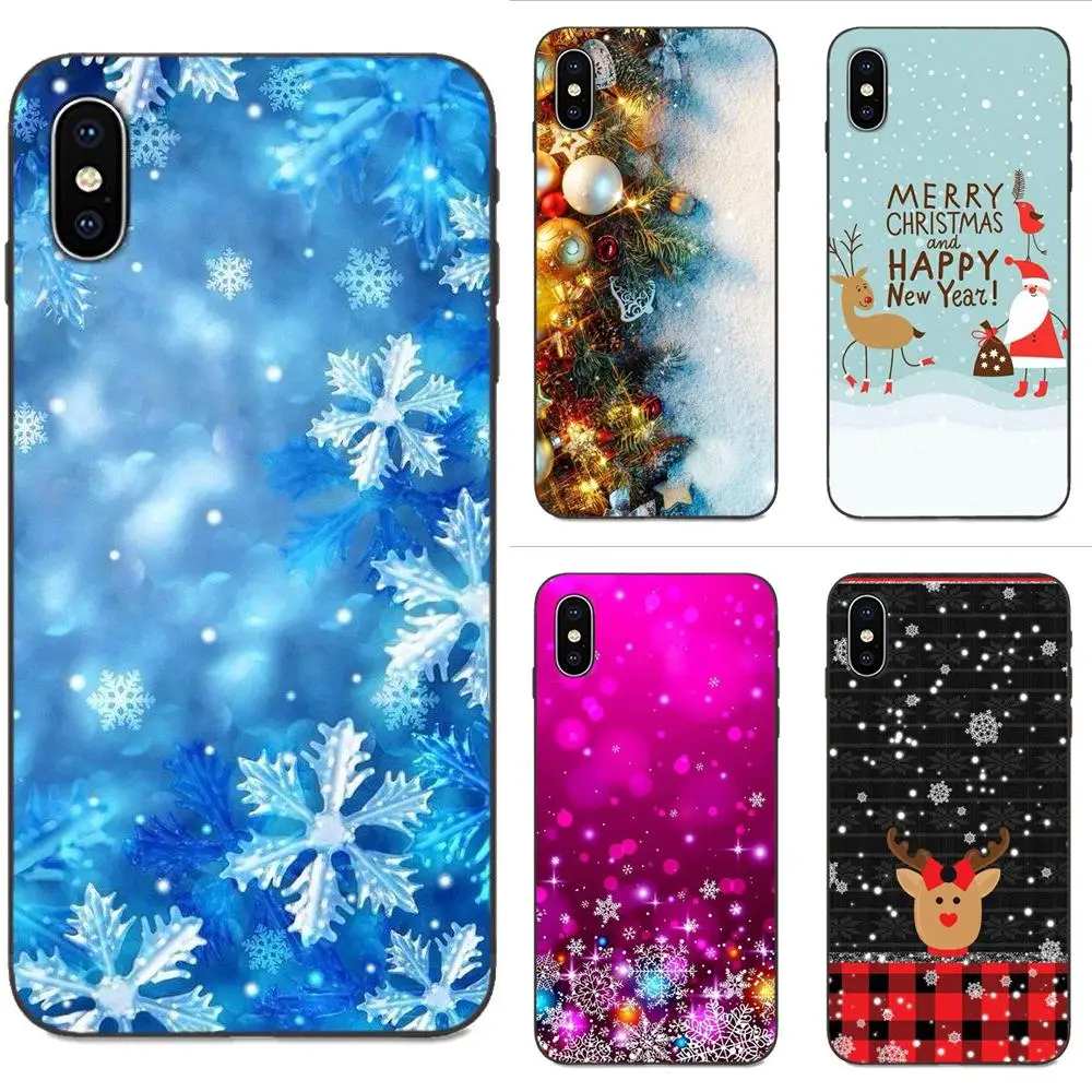 С Новым Годом Счастливого Рождества с изображением рождественской ёлки снега