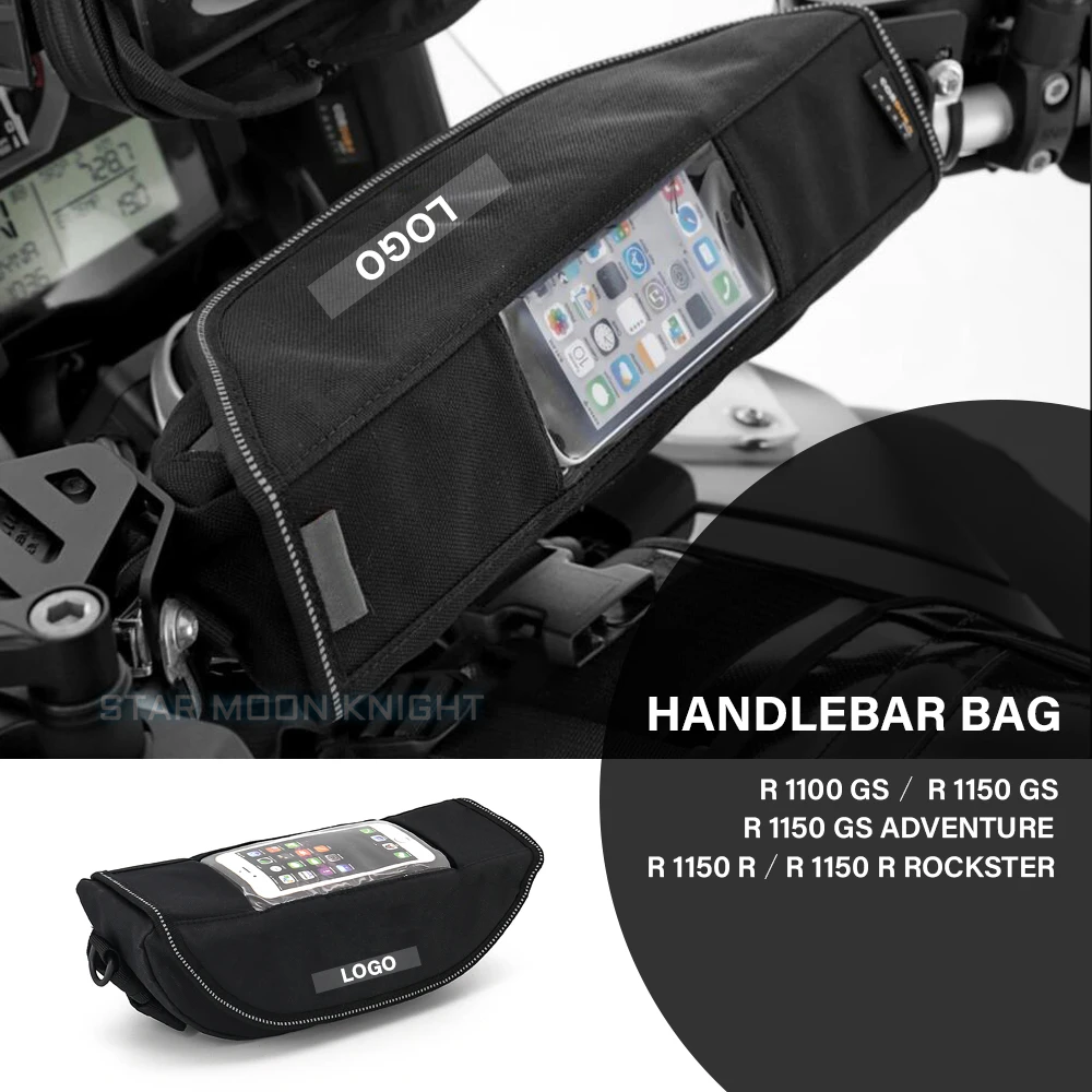 

Motorcycle Accessories Waterproof Bag Storage Handlebar bag Travel Tool bag For BMW R1150GS R1100GS R1150R Rockster R 1150 GS