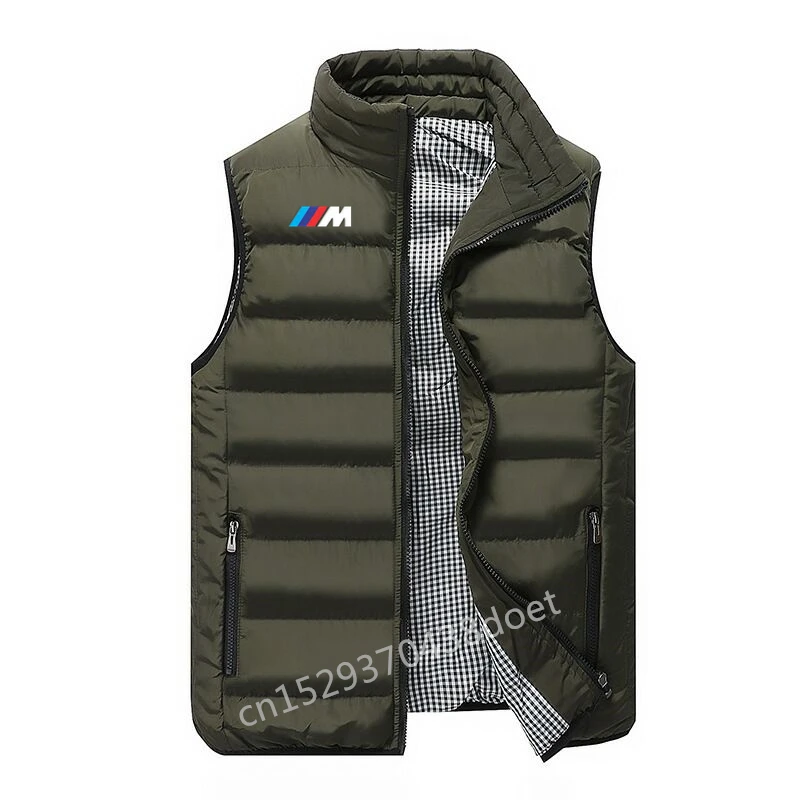 Autumn Winter Men New Stylish Vest for bmw Mens Warm Sleeveless Jacket Waistcoat Men's Casual Coats Clothing bh | Автомобили и