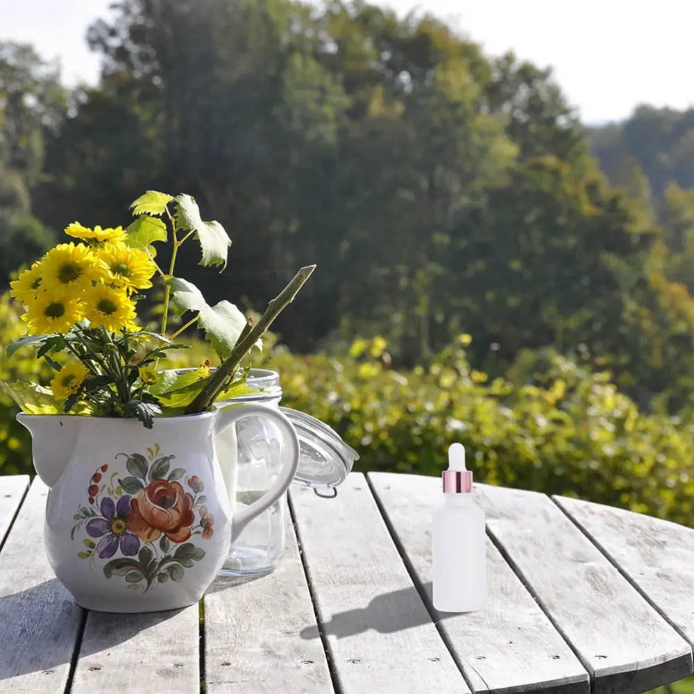 

12pcs 50ml Glass Eye Dropper Perfume Travel Vial Container Dropper Bottle