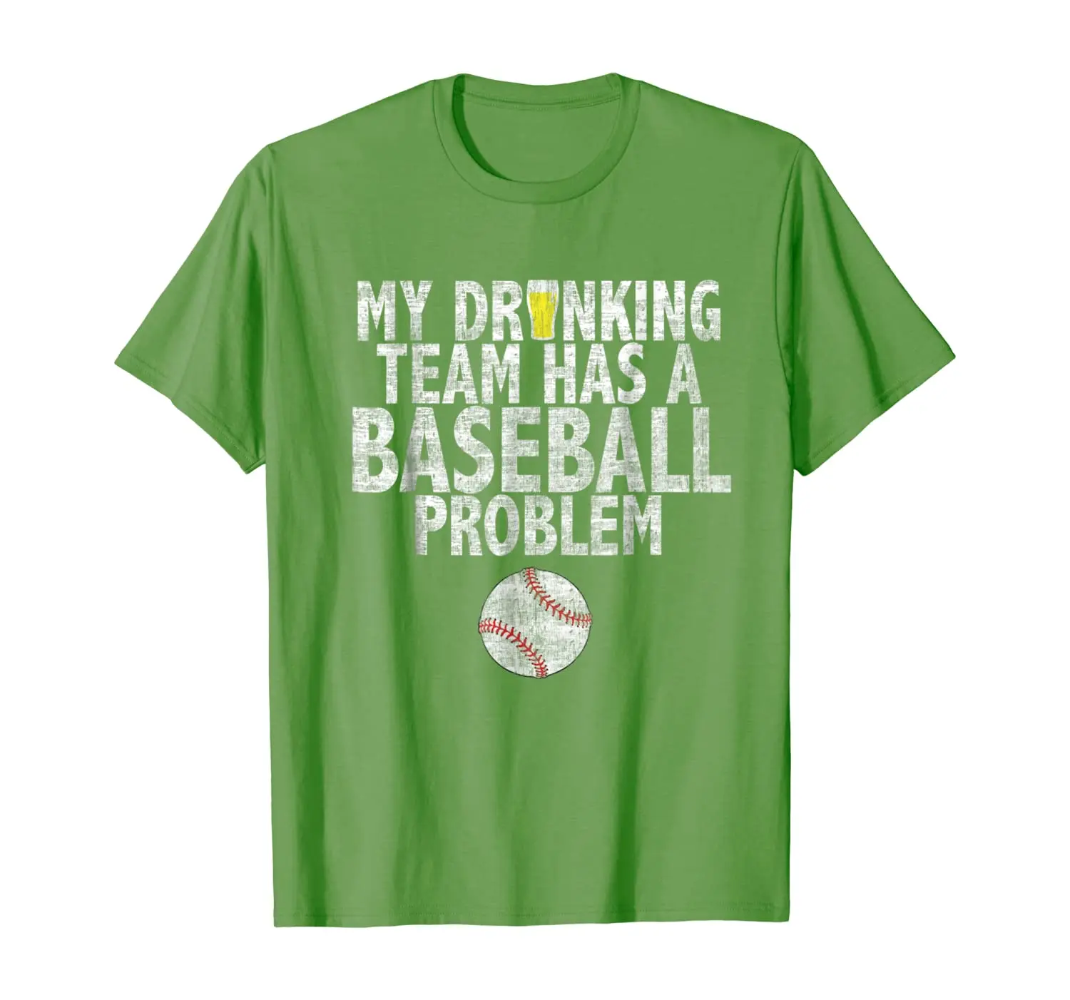 

My Drinking Team has a Baseball Problem T-shirt Baseball Tee