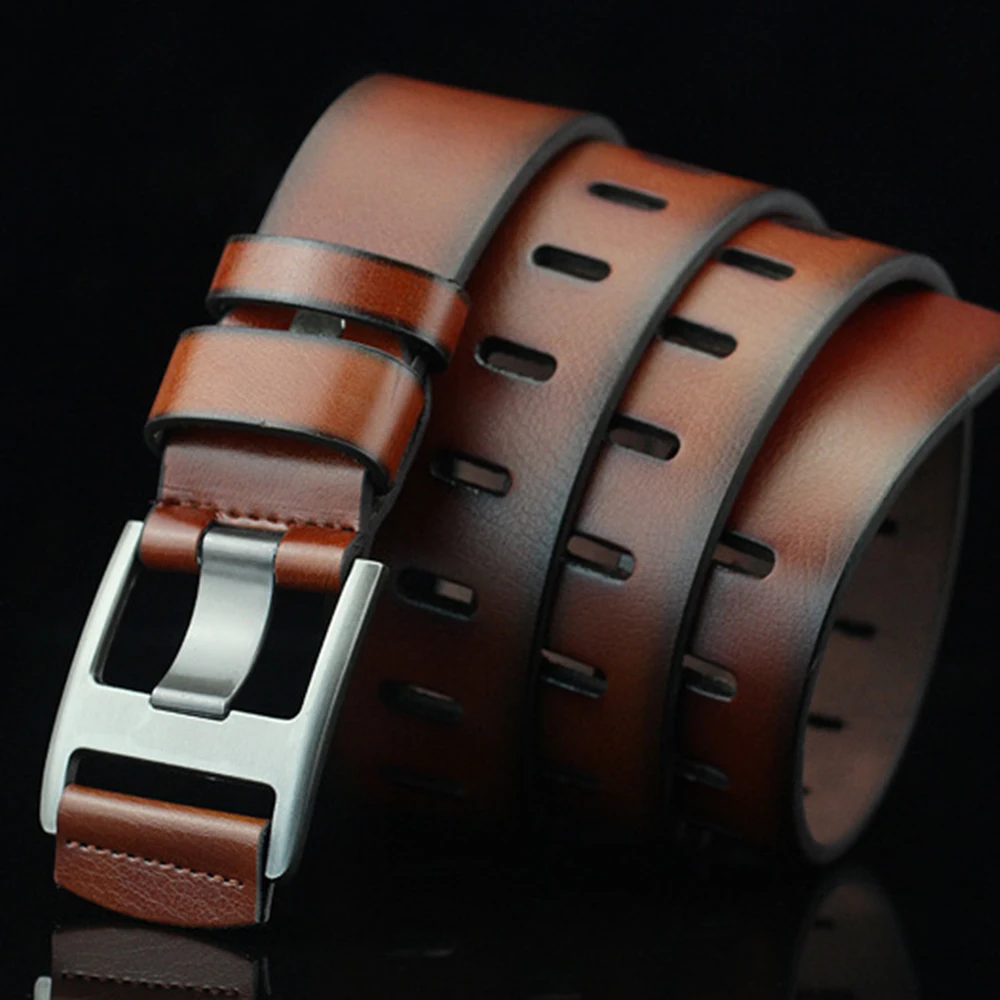 Мужской ремень VRCHIC кожаный высокого качества роскошные дизайнерские ремни из