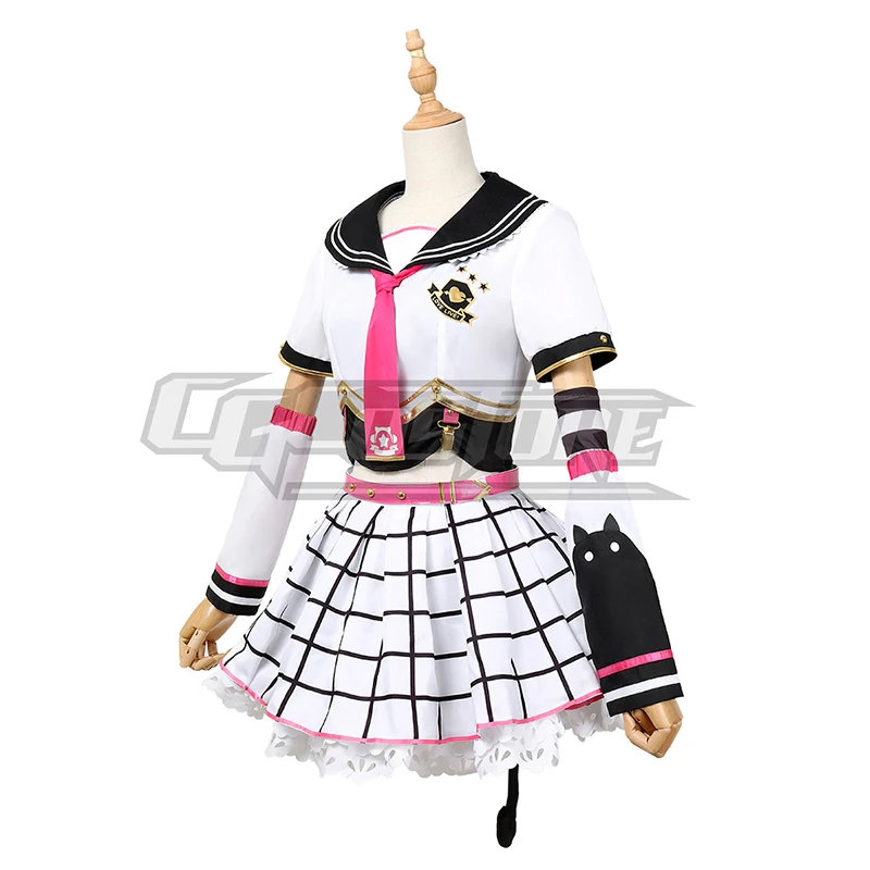 Love Live! Ниджигаки старшая Школа Idol клуб Tennouji Rina Косплей Костюм Аниме платья