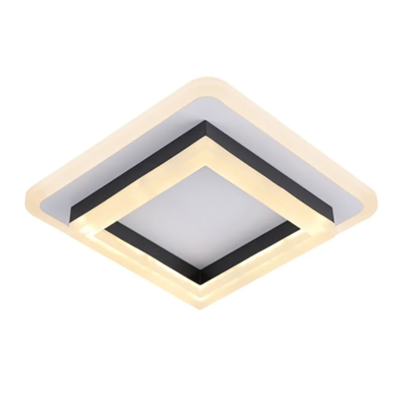 38W 24W Creative LED Ceiling Light For Living Room Bedroom Corridor Interior Aisle Ceiling Lamps Fixture For Balcony Decor Home