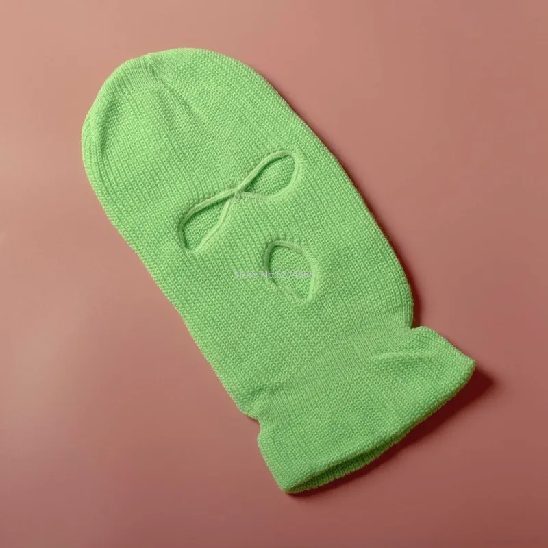 Уход за кожей лица крышка маска сети переменного тока три 3 отверстия вязаная