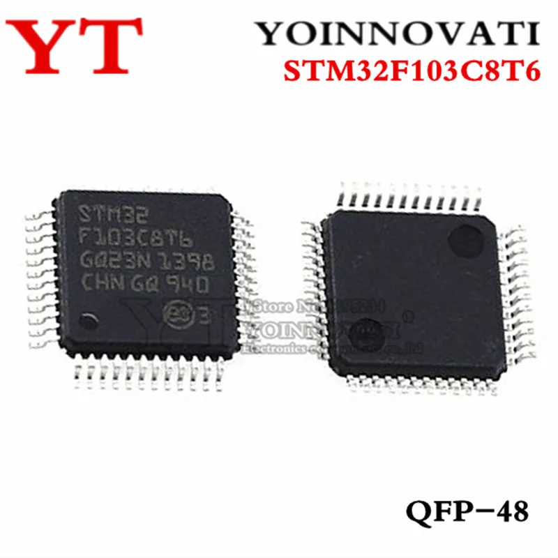 20 шт. STM32F103C8T6 STM32F 103C8T6 MCU ARM 64KB FLASH MEM 48 LQFP|Интегральные схемы| |
