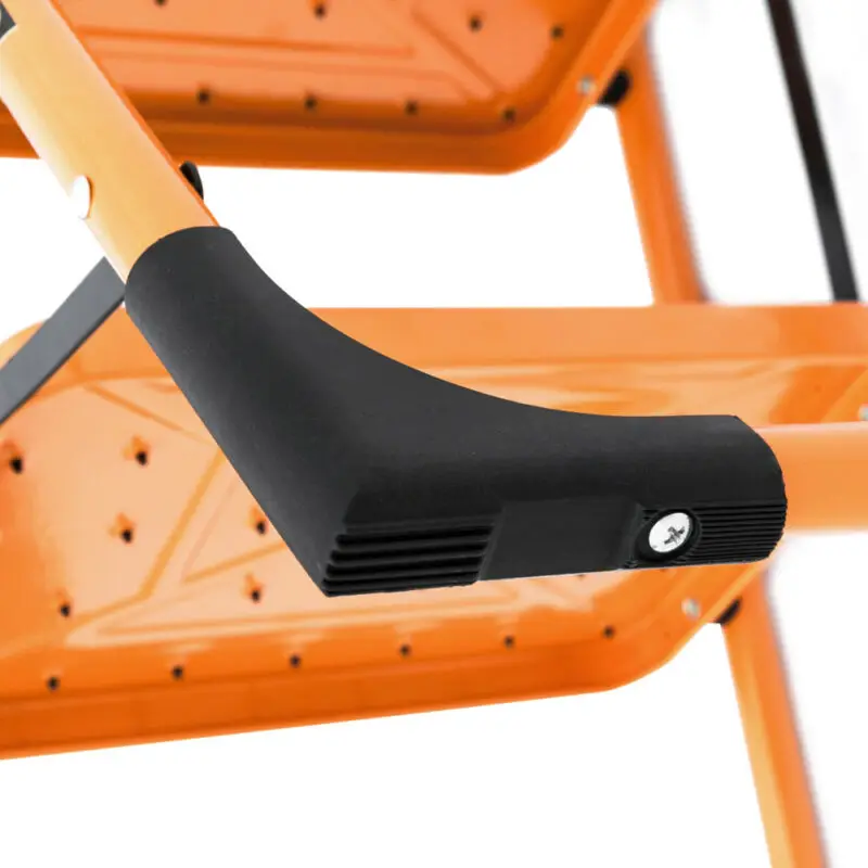 

Portable Anti-Slip 2 Step Ladder Folding Step Stool 330Lbs Max Capacity Yellow