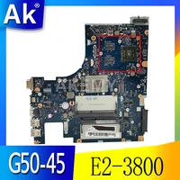 fast shipping 100 new aclu5 aclu6 nm a281 g50 45 mainboard for lenovo g50 45 laptop motherboard with processor e2 3800 gpu