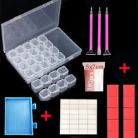 5628pcs diy 5d diamond painting drill beads storge box container tool kits embroidery accessories diamond moasic cross stitch