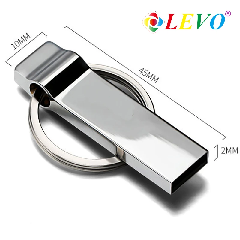 USB-флеш-накопитель в металлическом корпусе быстрая скорость 2 0 ГБ 64 128 USB-флешка