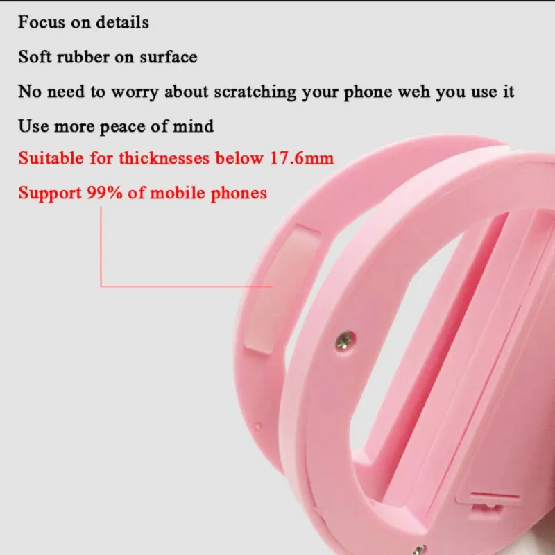 Universal Mobile Phone Portable Clip LED Selfie Lamp Ring Beauty Fill Flash Lens Light Lamp for Photo Camera For Cell Phone