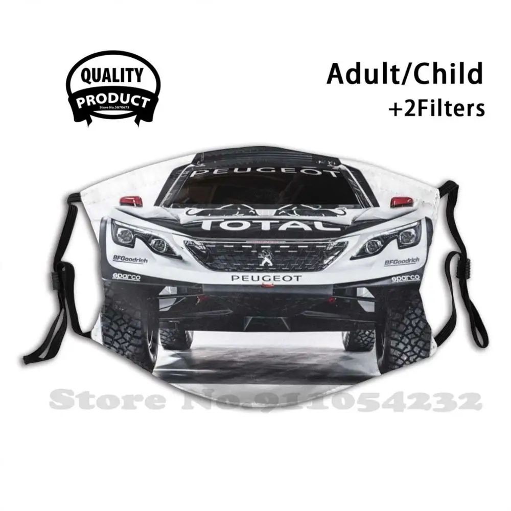 

Peugeot 3008 Dkr Paris горячая Распродажа маски для самостоятельной сборки с принтом раллийный автомобиль мотоцикл Париж гоночный пустынный мотоцик...