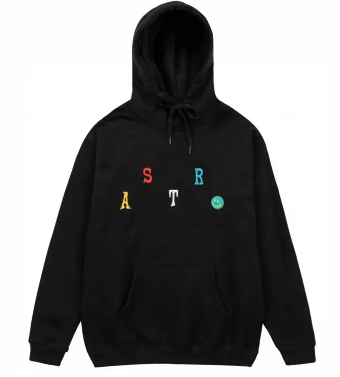 Новинка 2019 толстовка с капюшоном ASTROWORLD SCATTERDE из хлопка 100% 1:1 изображением Трэвиса