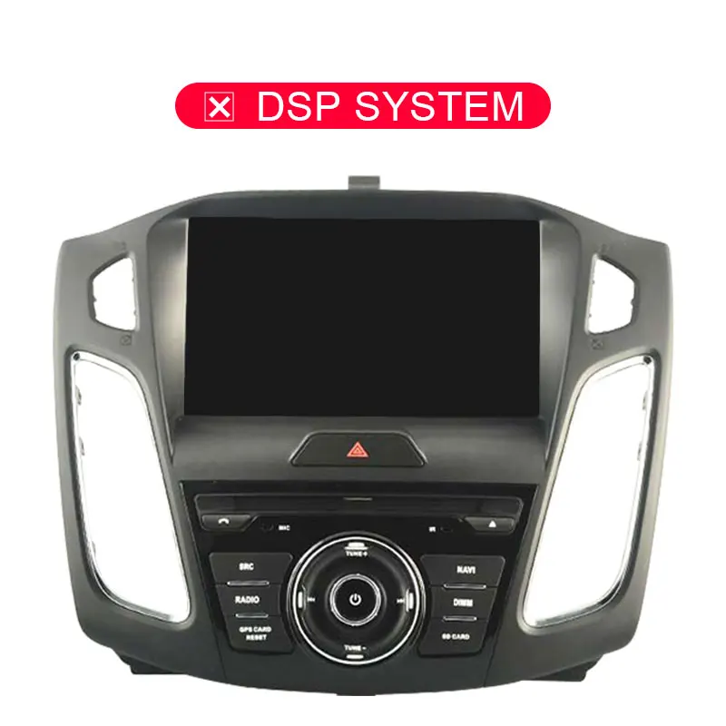 JDASTON Android 9,0 автомобильный dvd-плеер для FORD FOCUS 2011 2012 2013 Автомобильный gps Радио стерео Мультимедиа 4G+ 64G Восьмиядерный - Цвет: NO DSP (2015)