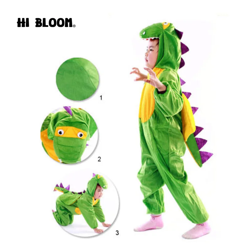 Тематический костюм динозавра Карнавальный для ползания детский хлопковый