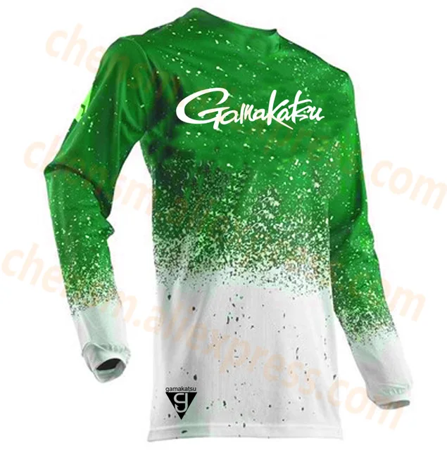 

New Fall 2021 Men's Ultra-thin, Long-sleeved Sunblock And Uv Breathable Top Summer Fishing Shirt Sports T-shirt