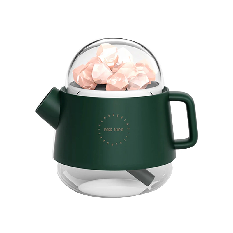 

Humidifiers 360ml Large Water USB Charging Crystal Aroma Diffuser Kettle Aromatherapy Humidifier Sprayer Essential Oil Diffuser