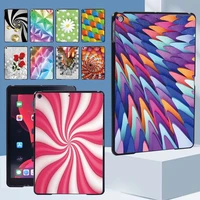 case for apple ipad 2021 9th generation 10 2 inch tablet fashion 3d pattern ultra thin drop resistance back coverstylus