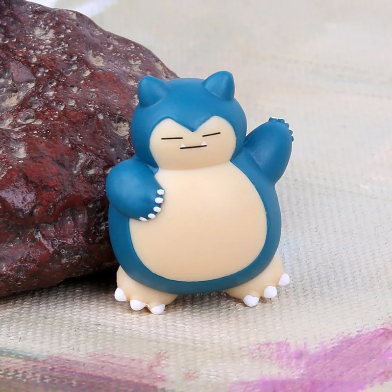Takara Tomy 5 шт. Брелок с фигуркой храпа детские подарки модели игрушки Пикачу