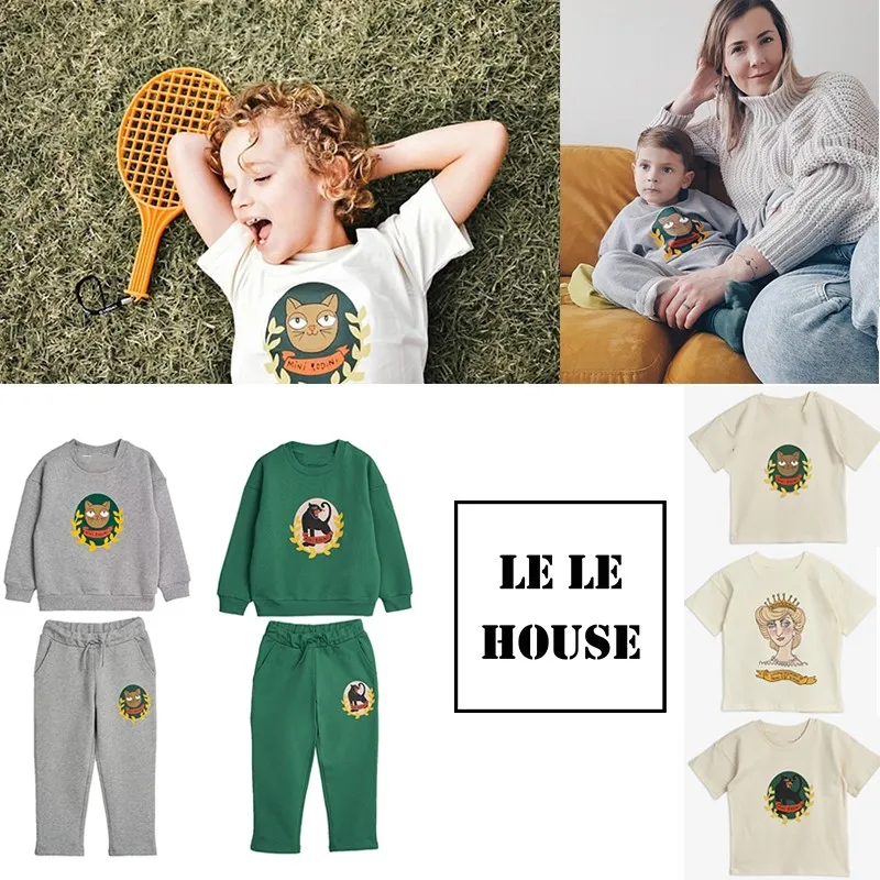 Детские футболки lelehouse 2020 г. брендовые весенне-летние с коротким рукавом для