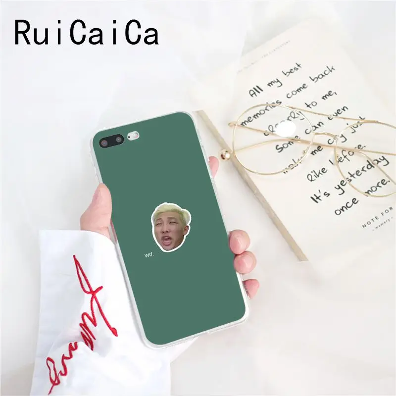 A15 Ruicaica KPOP корейские мальчики Jimin Suga RM Роскошный Уникальный Дизайн чехол для телефона для iPhone 8 7 6 6S Plus X XS MAX 5 5S SE XR 10 - Цвет: A15