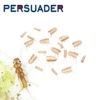 Набор резиновых нимф из 20 предметов и 20 хвостов для вязания мух, для ловли форели, модель насекомого