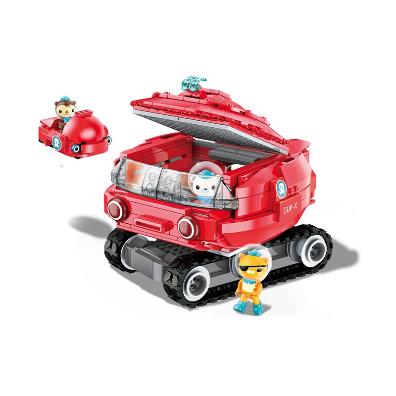 Octonauts строительные блоки игрушка подкова краб лодка набор для просвещения