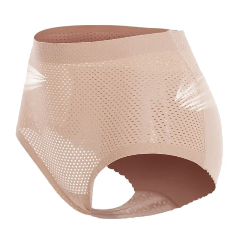 Для женщин Управление трусики с накладкой подтягивающее ягодицы увеличитель