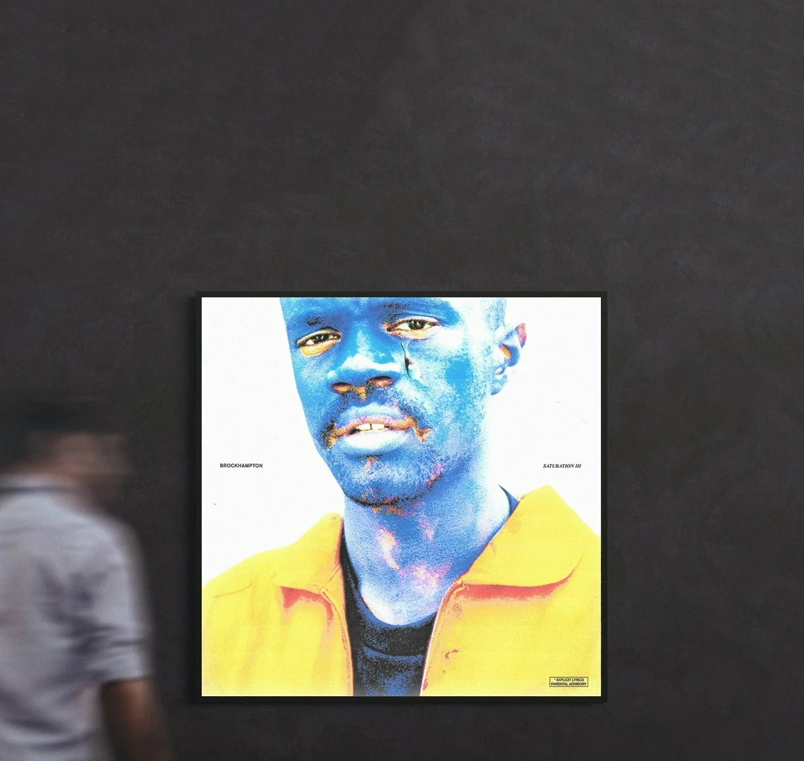 Brockhampton SATURATION III музыкальный альбом плакат печать на холсте рэп хип-хоп музыка