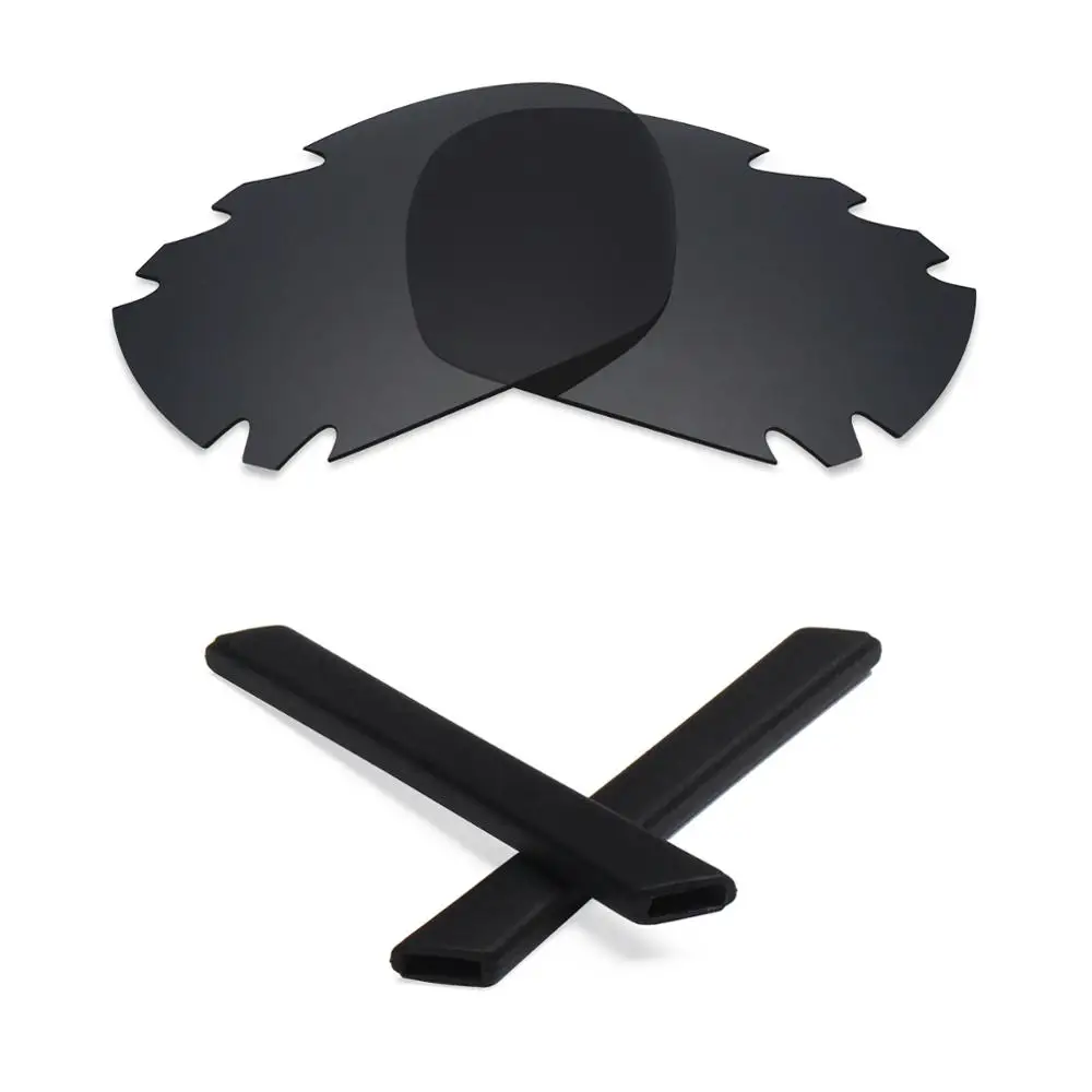Mryok ПОЛЯРИЗОВАННЫЕ замены оптические линзы для Oakley Jawbone вентилируемые линзы солнцезащитных очков(срок службы линзы только)-несколько вариантов - Цвет линз: Stealth Black