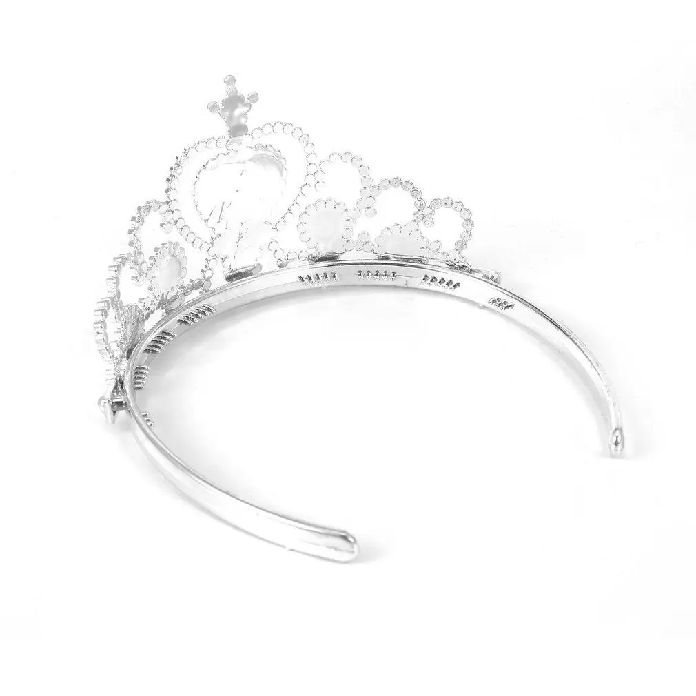 4 шт. Принцесса Эльза волосы Анны аксессуары Корона парик + волшебная палочка