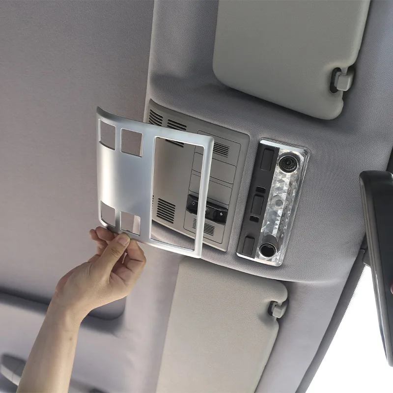 

For BMW X3 E83 2006-2010 ABS Car Front Roof Reading Lamp Decorative Frame Car Interior Accessories