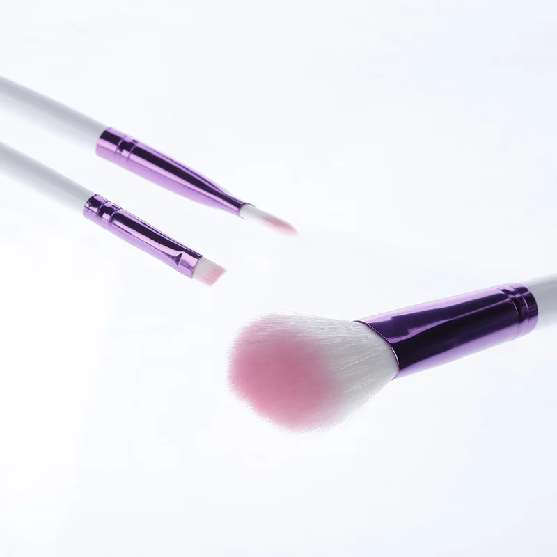 Профессиональный набор розовых женских кистей для макияжа 8 шт. косметические