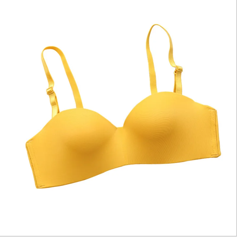 Бюстгальтер женский CHRLEISURE бесшовный с чашками пуш-ап без косточек | Женская