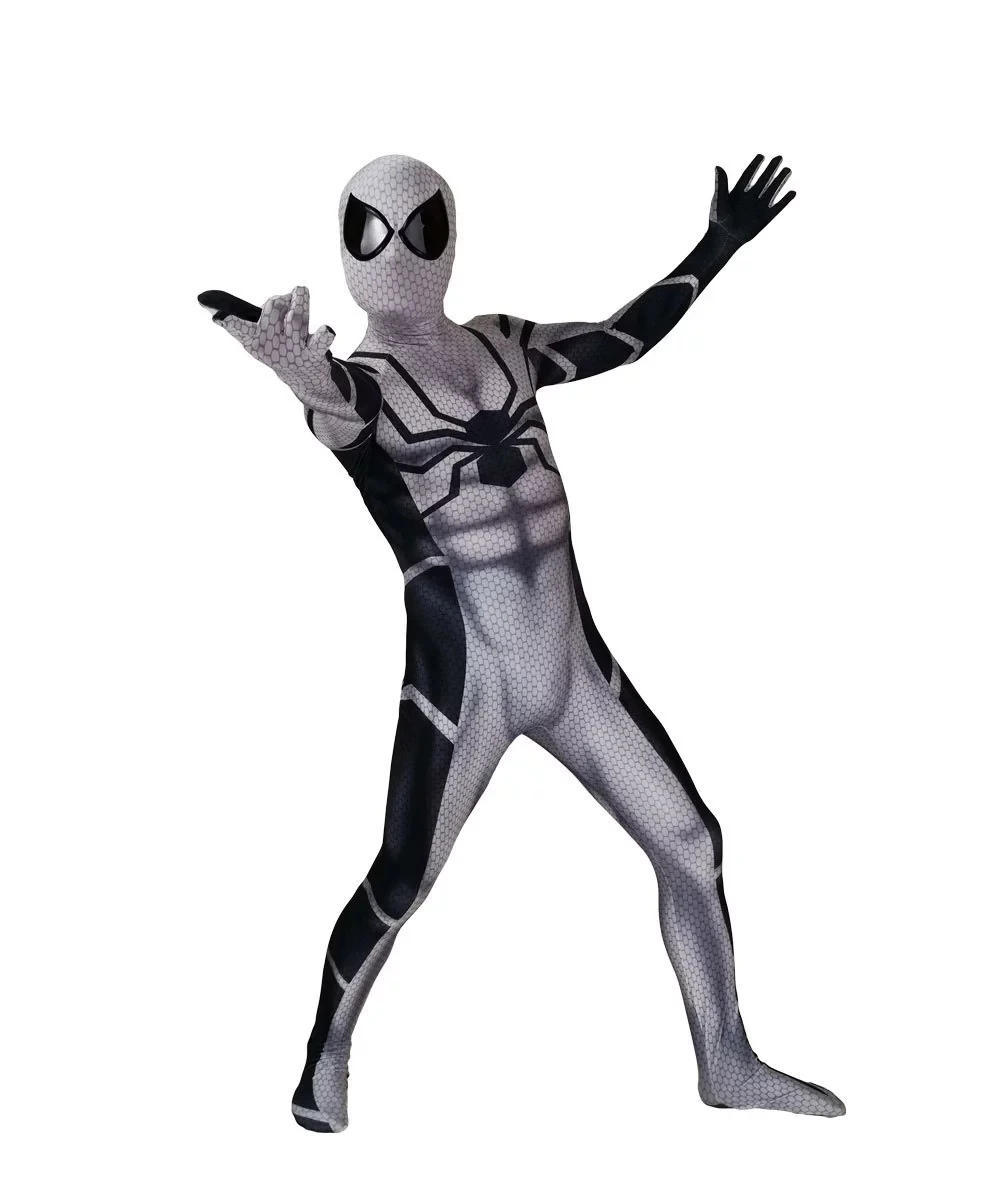 Костюм для косплея черно-белого цвета с 3D-принтом будущее | Тематическая одежда и