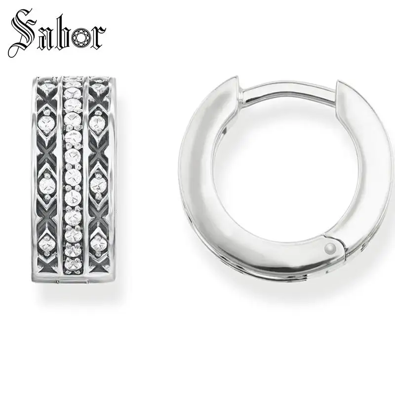 Азиатский орнамент белые Висячие серьги кольца 2020 новые ювелирные изделия из