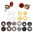 100 шт., пластиковые саморезы для мебели и шкафов