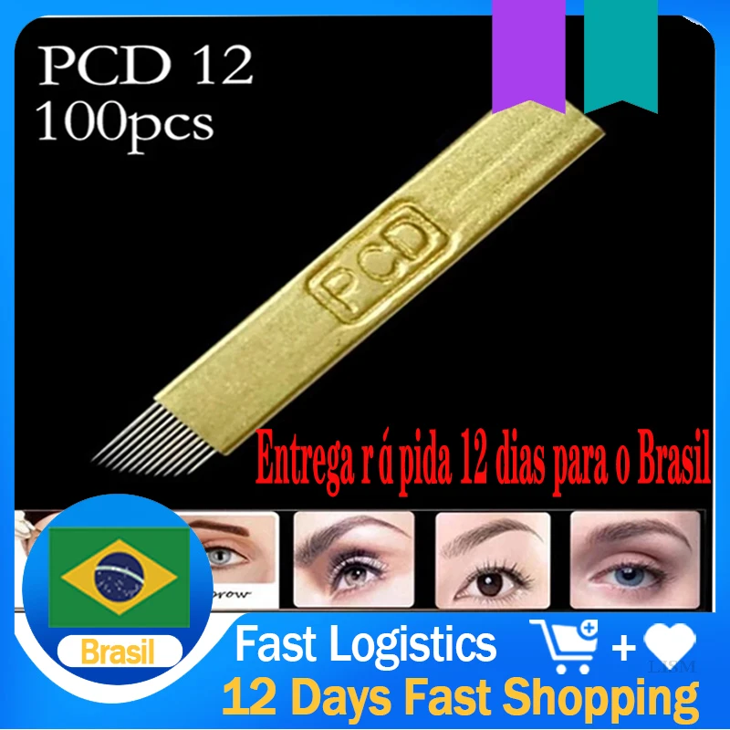 50 шт./100 шт. иглы для татуажа бровей | Красота и здоровье