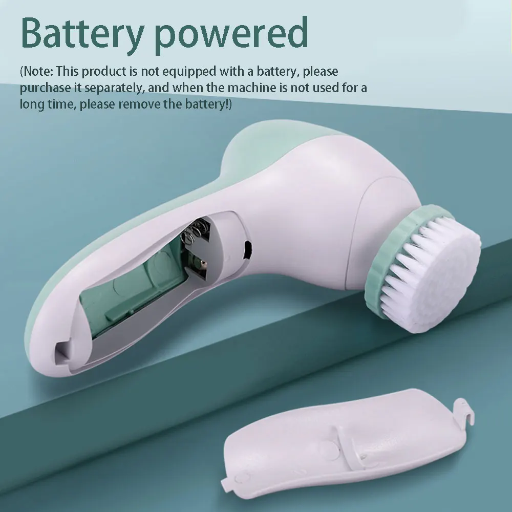 5 в 1 силиконовая щётка для чистки лица | Красота и здоровье