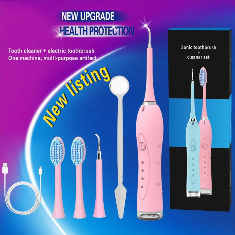 

Ultrasonic Calculus Remover Dental Scaling Tooth Electric Scaler Sonic Remover Stains Tartar Plaque Teeth Whitening Oral Clean