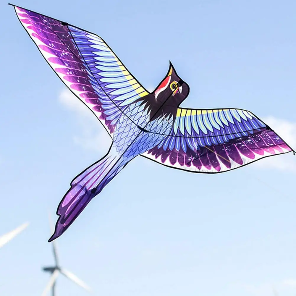 

2021 NEW Outdoor Toys Magpie Width 180 Height 140 Kite Cartoon Breeze To Large Children Adult Fly Tail Line Kite Long Easy W1E6