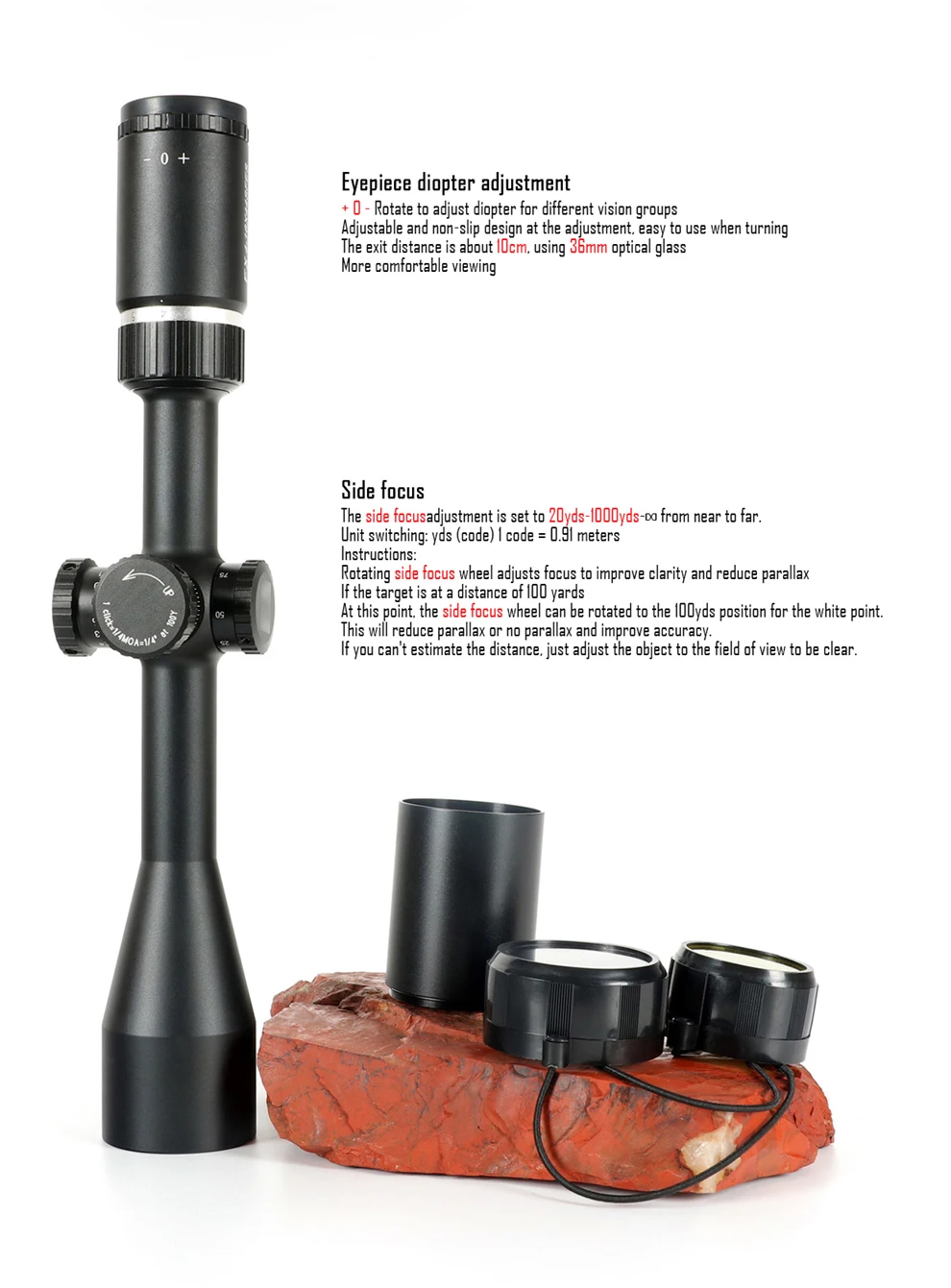 MARCOOL Riflescope LEUPOLD scope 4-16x44 SULIKO Hungting для PCP для airgun airsoft с креплениями 11 мм/20 мм для снайпера