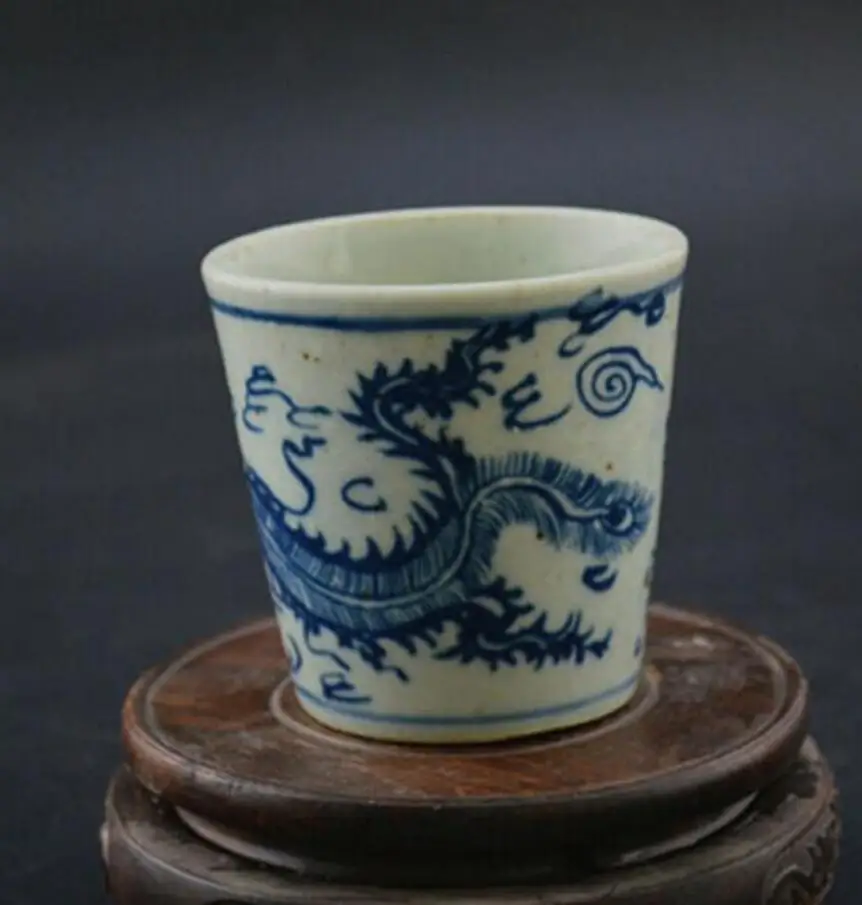 YM медная статуя китайский старый фарфор Феникс картина винное стекло стиль