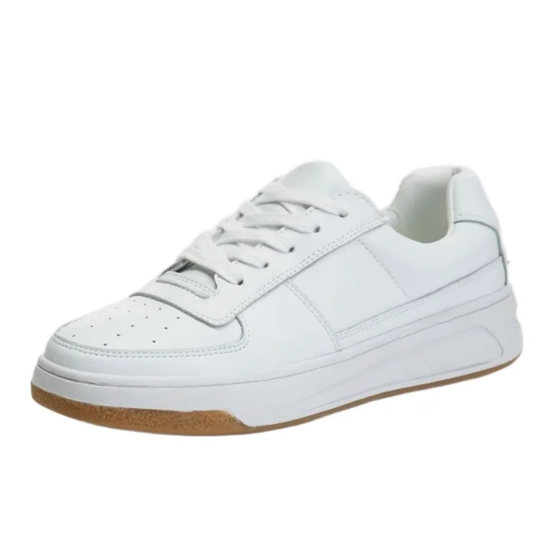 

Женские кроссовки из натуральной кожи, на плоской подошве, Размеры 35-40