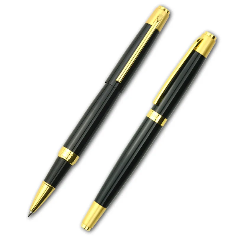 

High Quality Metal Luxury 0.5mm Rollerball Pen Ballpoint Pen Business Writing Signing Ball Pens Office School Supplies 03772